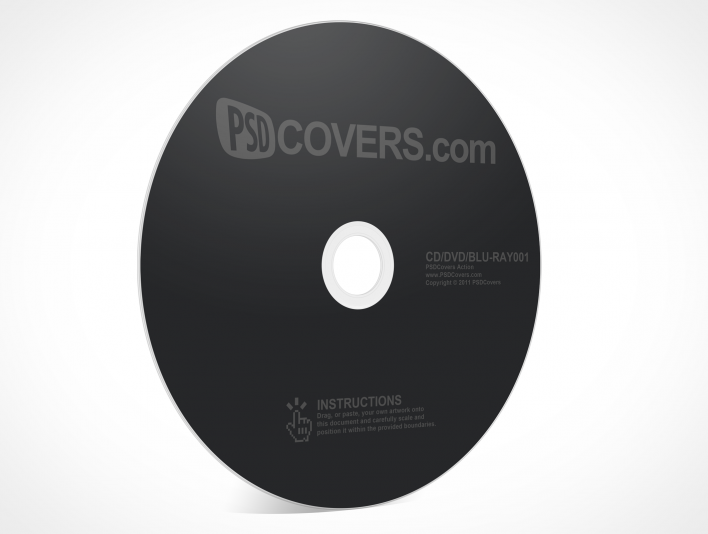 CD DVD and Blu-Ray Mockup 1 is a mockup for your disc designs