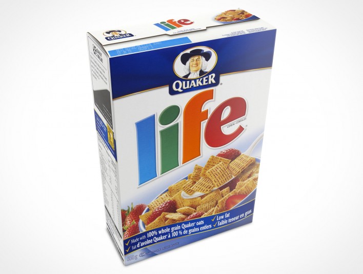 View your product design on this Cereal Box Mockup 4 in seconds