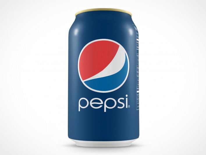 Present your brand design on this Soda Drink Can Mockup 4