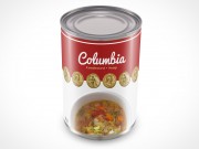 Metal Soup Can Mockup 8r