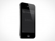 Standing iPhone 4S Mockup 3