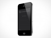 Standing iPhone 4S Mockup 4