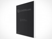 8.5 X 11 Standing Softcover Mockup 4