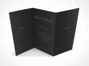 Tri-Fold Brochure Mockup 4