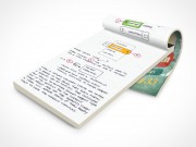 Tape Bound Notepad Mockup 8r