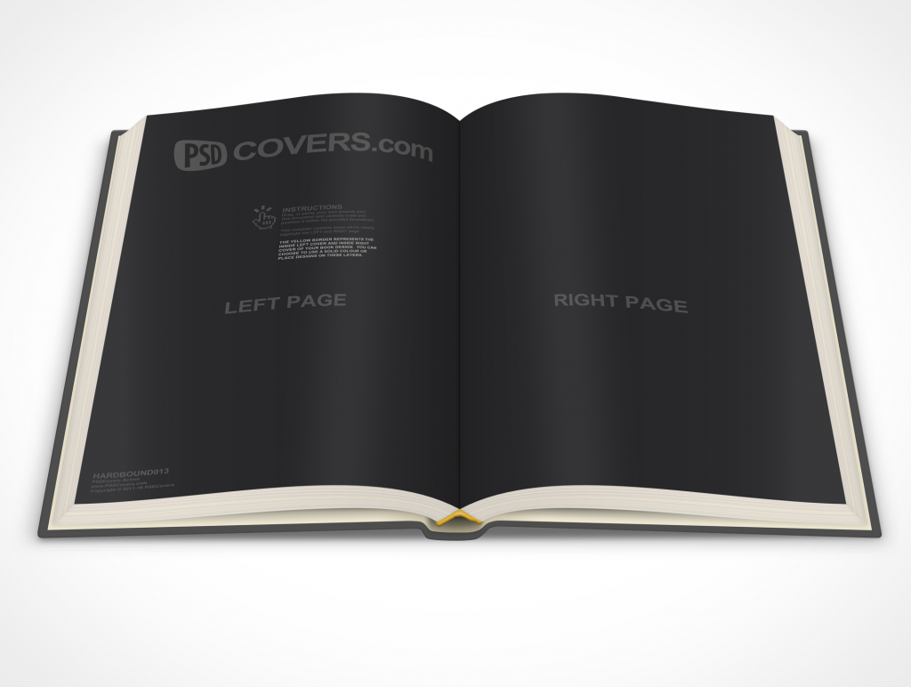 Children's Hardbound Book Mockup 13