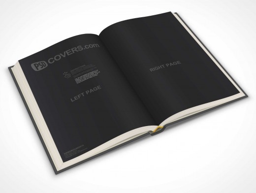 Show off your Hardcover Publication Designs with our PSD Mockups