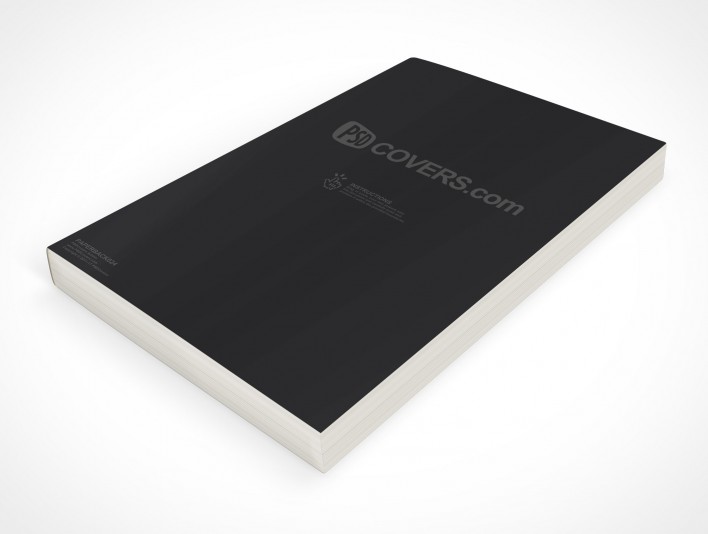 Octavo Paperback Book Mockup 24