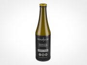 Lager Beer Bottle Mockup 1