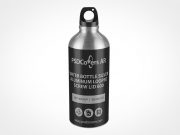 Aluminum Water Bottle Mockup 1r2