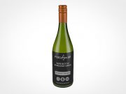 Burgundy Wine Bottle Mockup 1r2