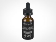 CBD Oil Bottle Mockup 5r2