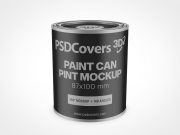 16oz Paint Can Mockup 1r8