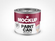 4oz Paint Can Mockup 4r7