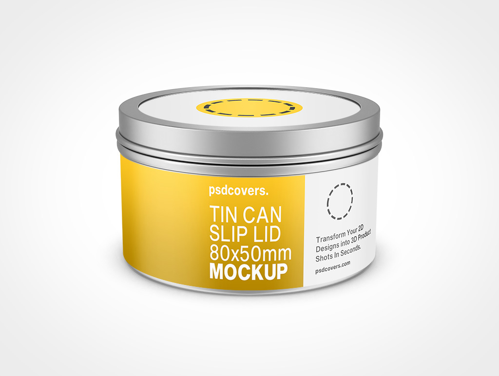 Slip Lid Can Mockup 3r3