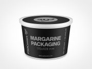 Tub Margarine Mockup 3