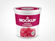 Yogurt Packaging Mockup 5r7