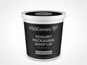 Yogurt Packaging Mockup 5r8