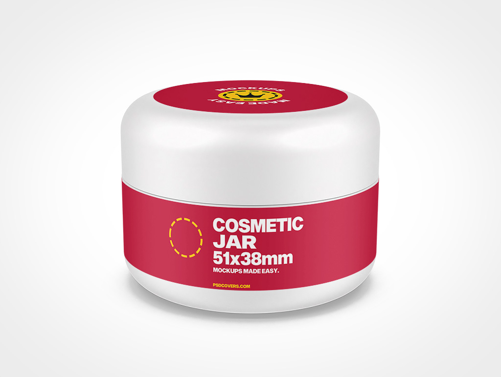 Cosmetic Jar Mockup 7r4