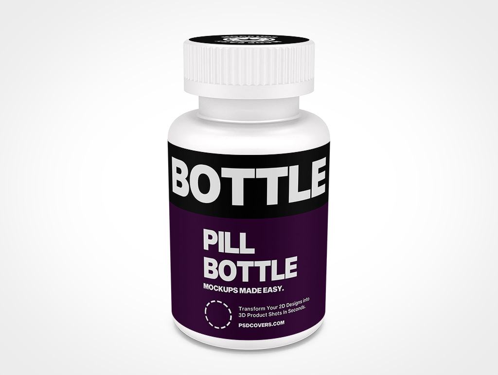 Pill Bottle Mockup 6r5