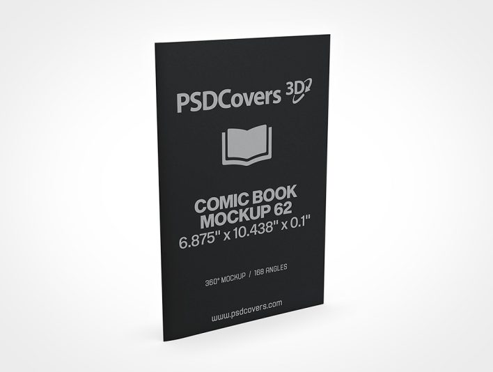 Our Comic Book Mockup 62 easily previews your comic book