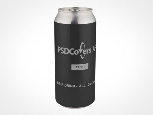 Download Beer Drink Tallboy Can 16 Tall Beer Can Mockup