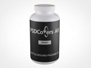 Round Packer Bottle Mockup 10